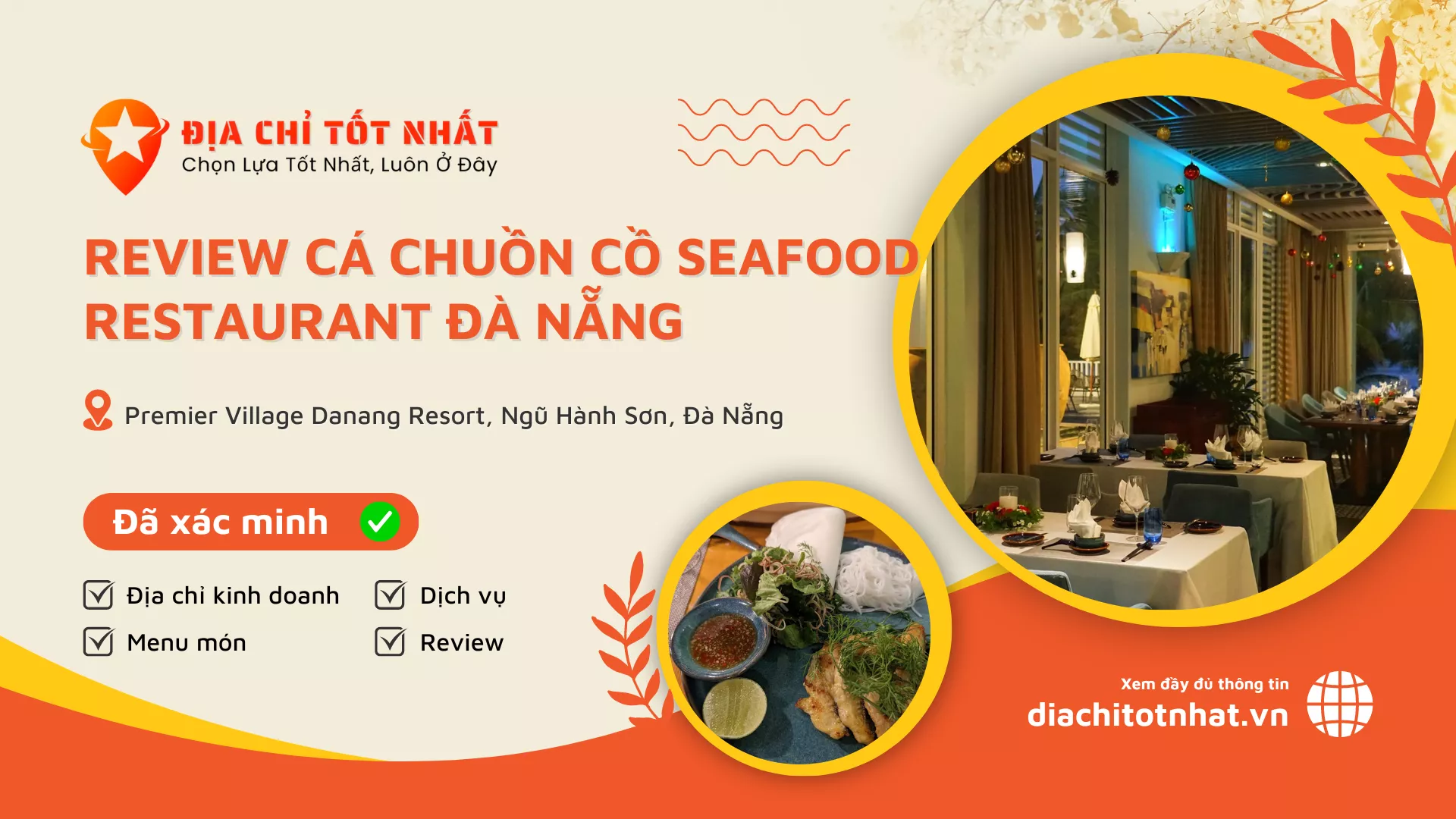 Review Cá Chuồn Cồ Seafood Restaurant Đà Nẵng