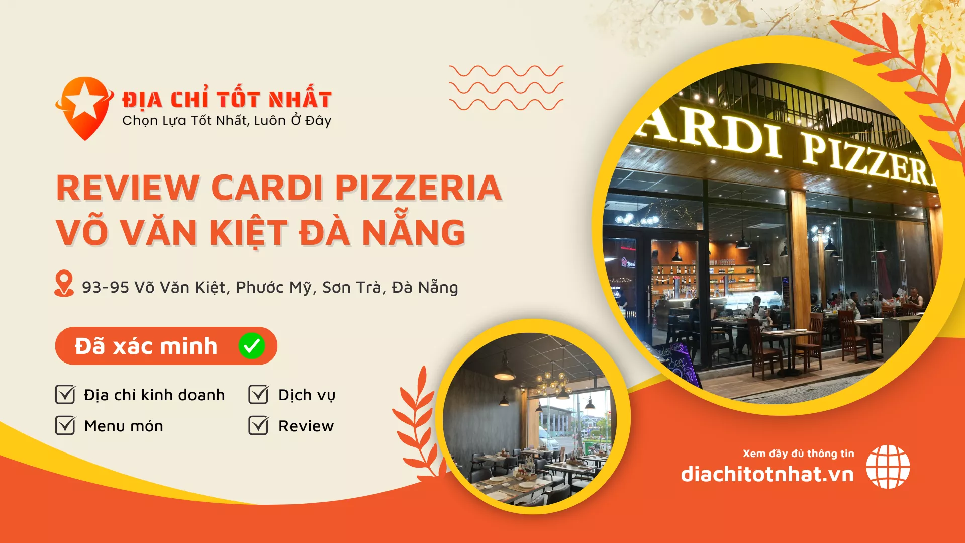 Review Cardi Pizzeria Võ Văn Kiệt Đà Nẵng