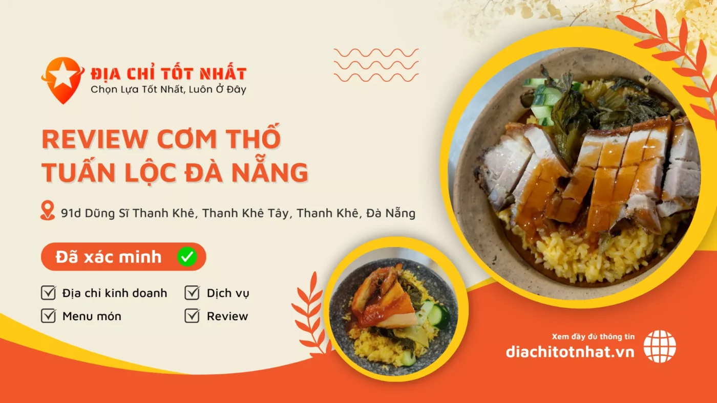 Review Cơm thố Tuấn Lộc Đà Nẵng