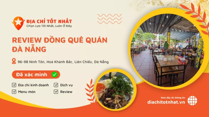 Review Đồng Quê Quán Đà Nẵng