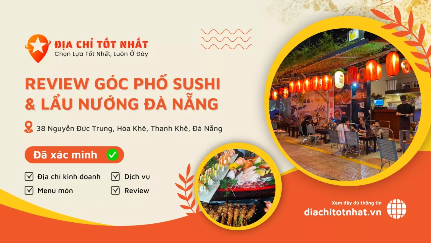 Review Góc phố Sushi Lẩu Nướng Đà Nẵng