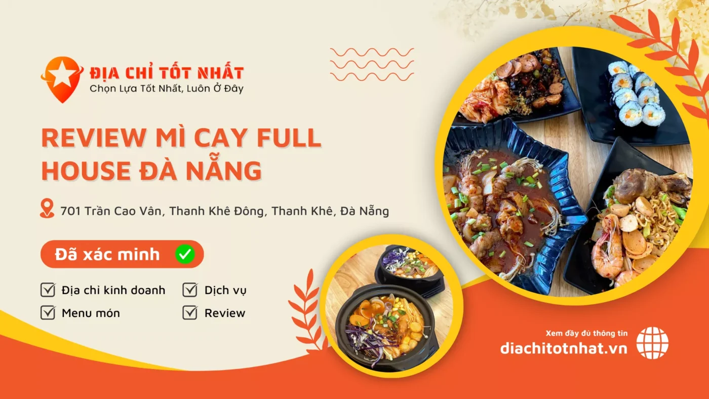 Review Mì cay Full House Đà Nẵng