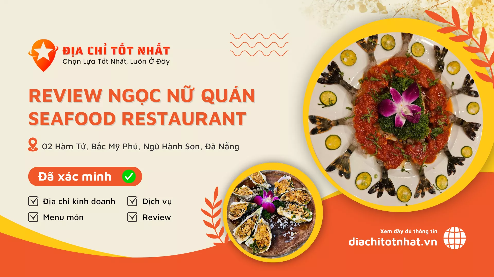 Review Ngọc Nữ Quán Seafood Restaurant