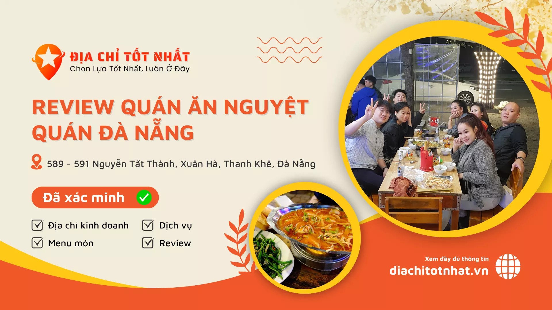 Review Quán ăn Nguyệt Quán Đà Nẵng