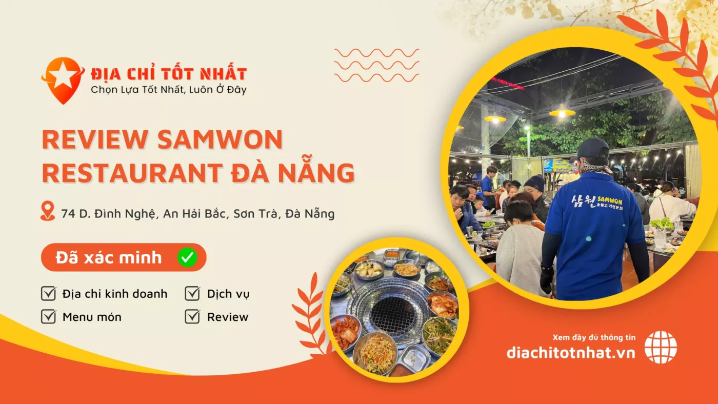 Review Samwon Restaurant Đà Nẵng