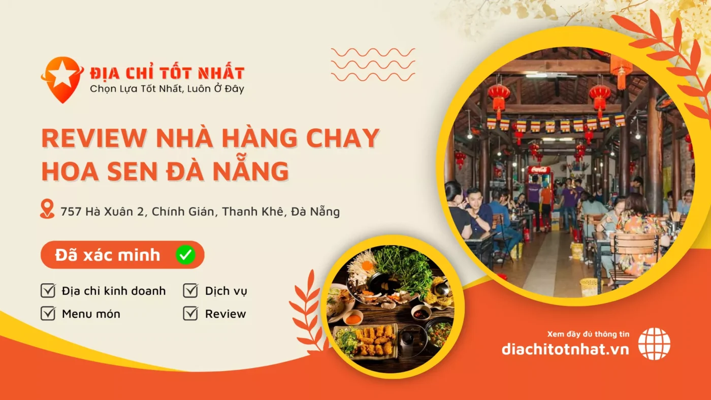 nhà hàng chay Hoa Sen