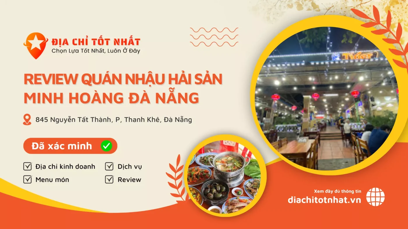 quán nhậu minh hoàng hải sản tươi ngon đà nẵng