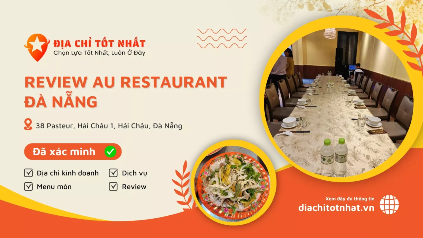 review Au Restaurant Đà Nẵng
