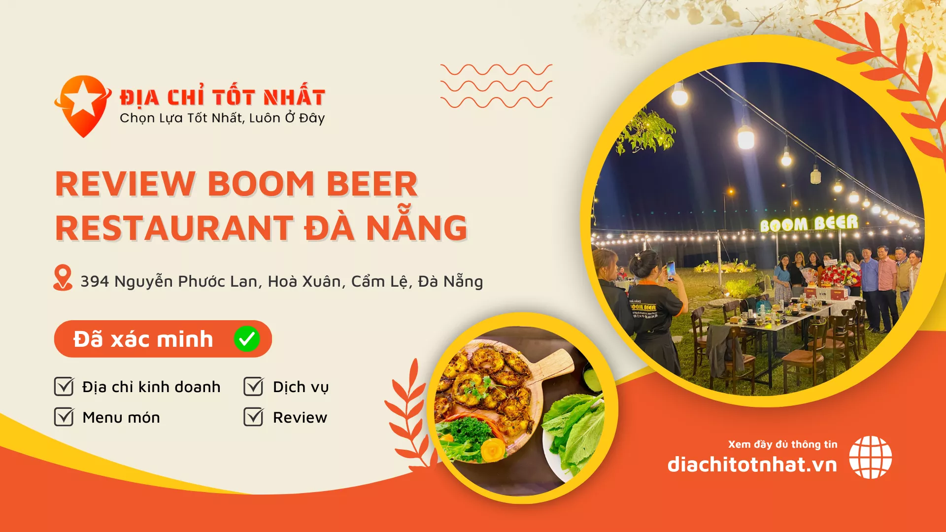 review Boom Beer Restaurant Đà Nẵng