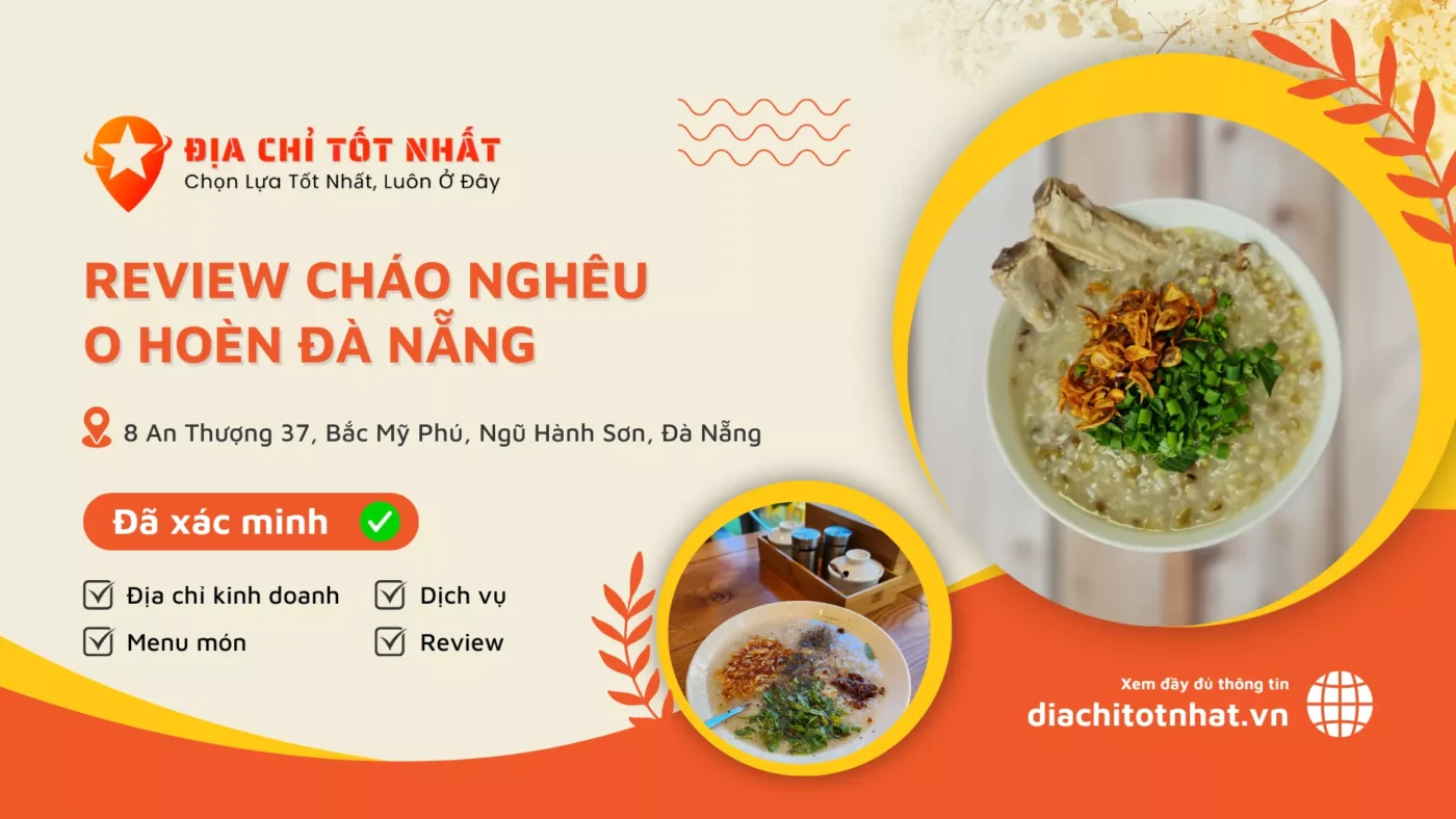 review Cháo nghêu O Hoèn Đà Nẵng