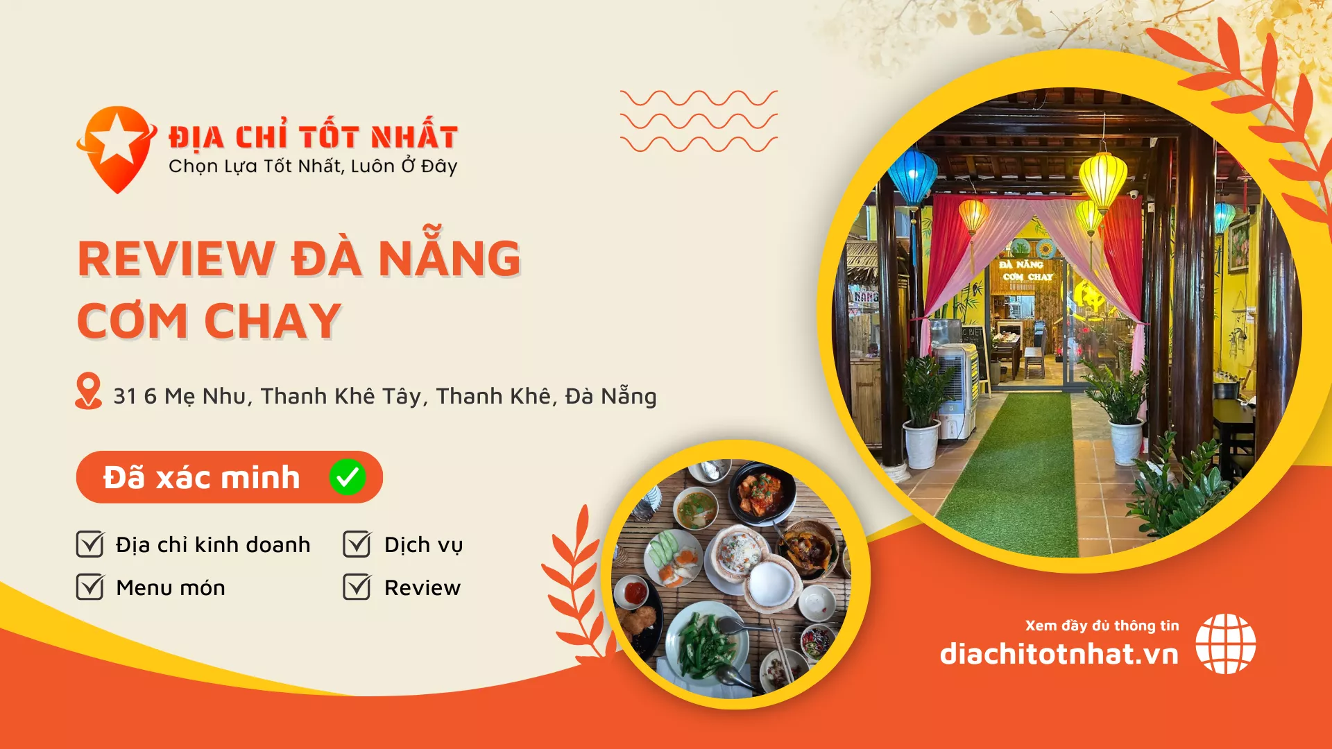 review Đà Nẵng cơm chay