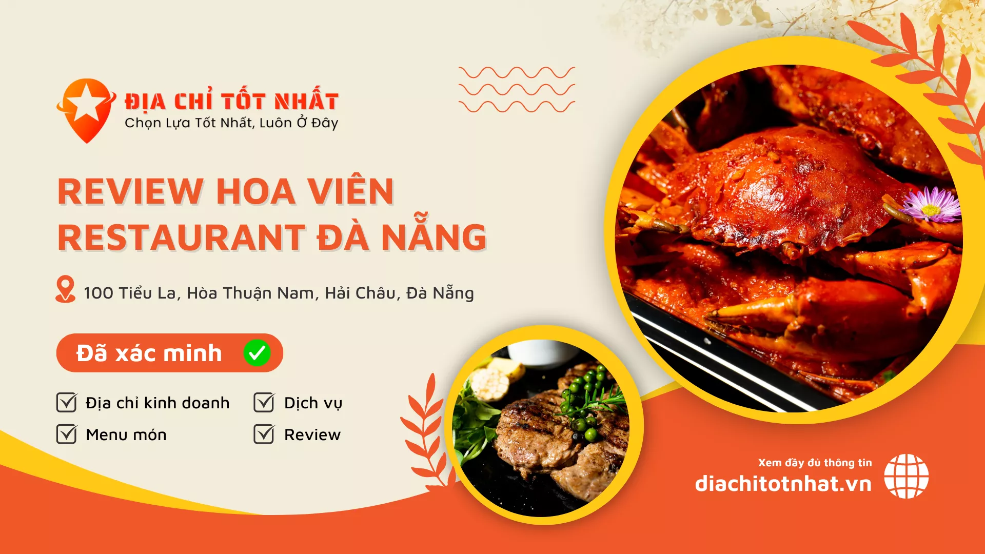 review Hoa Viên Restaurant Đà Nẵng