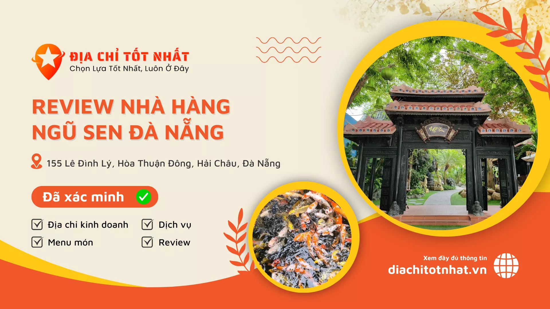 review Nhà hàng Ngũ Sen Đà Nẵng