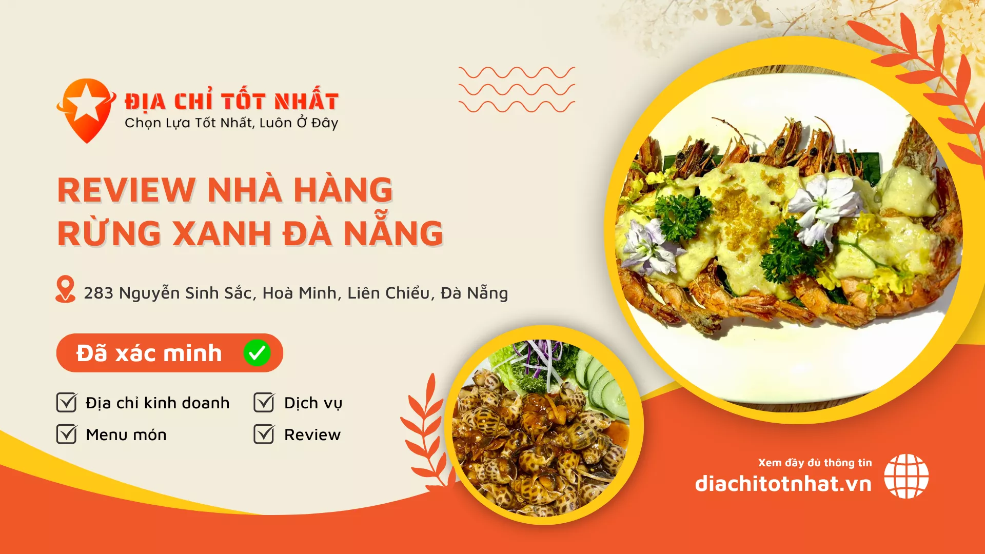 review Nhà hàng Rừng Xanh Đà Nẵng