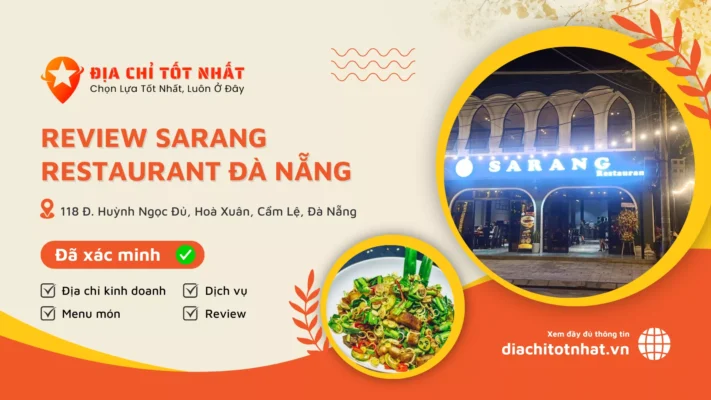 review Sarang Restaurant Đà Nẵng