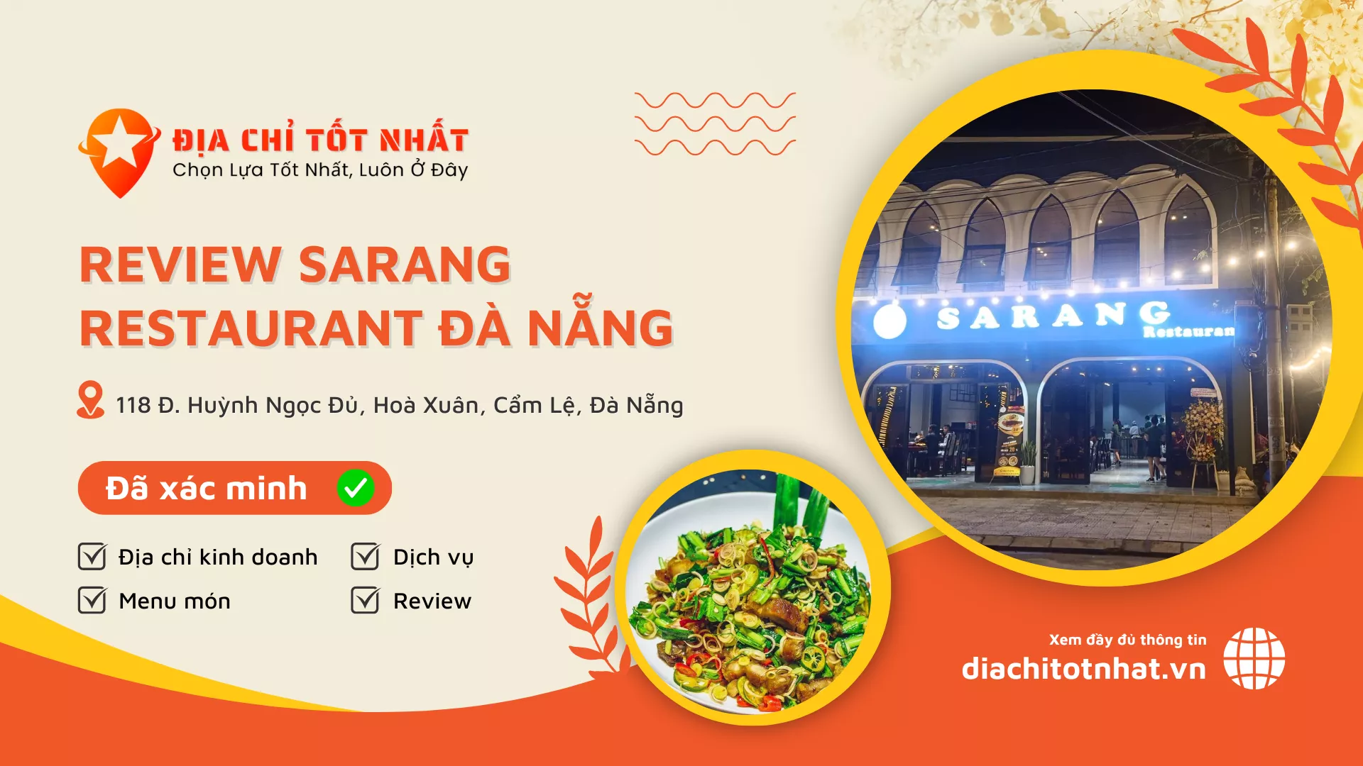 review Sarang Restaurant Đà Nẵng
