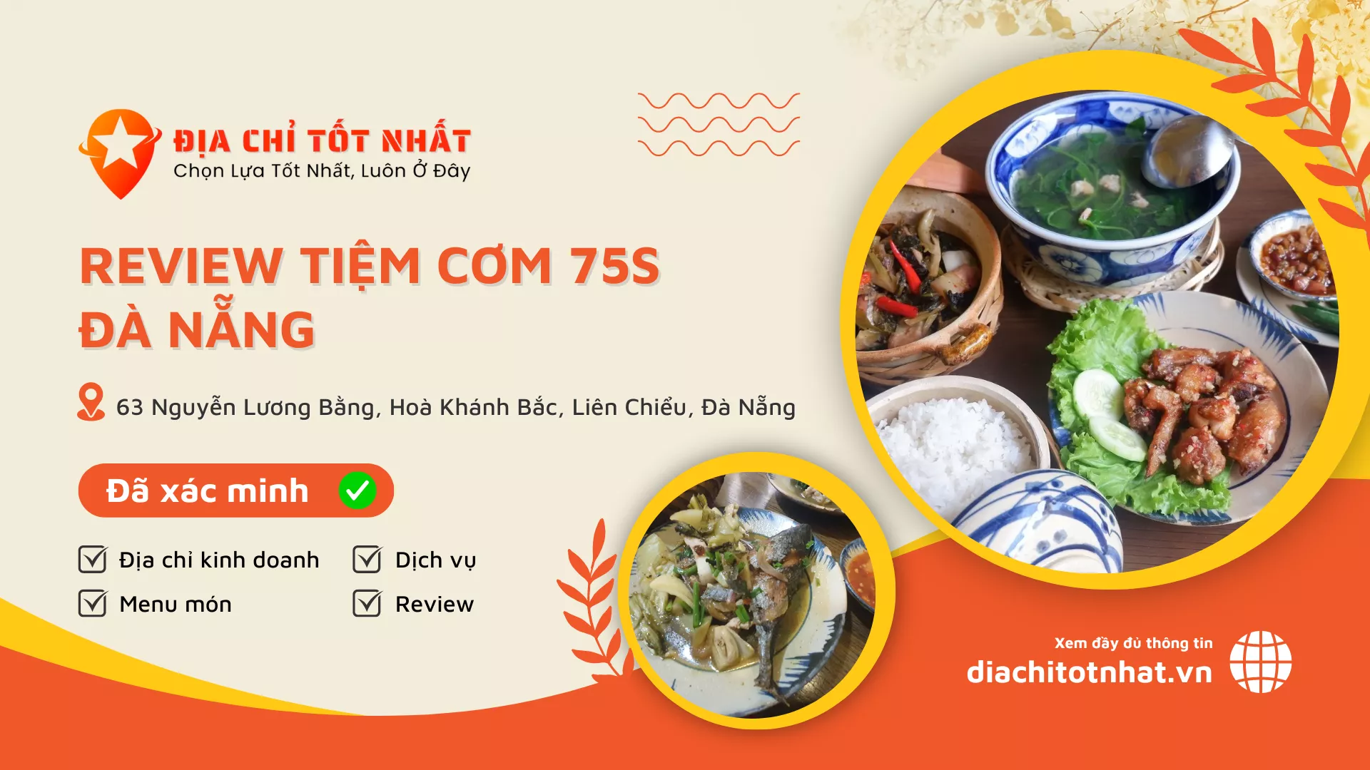 review Tiệm Cơm 75s Đà Nẵng