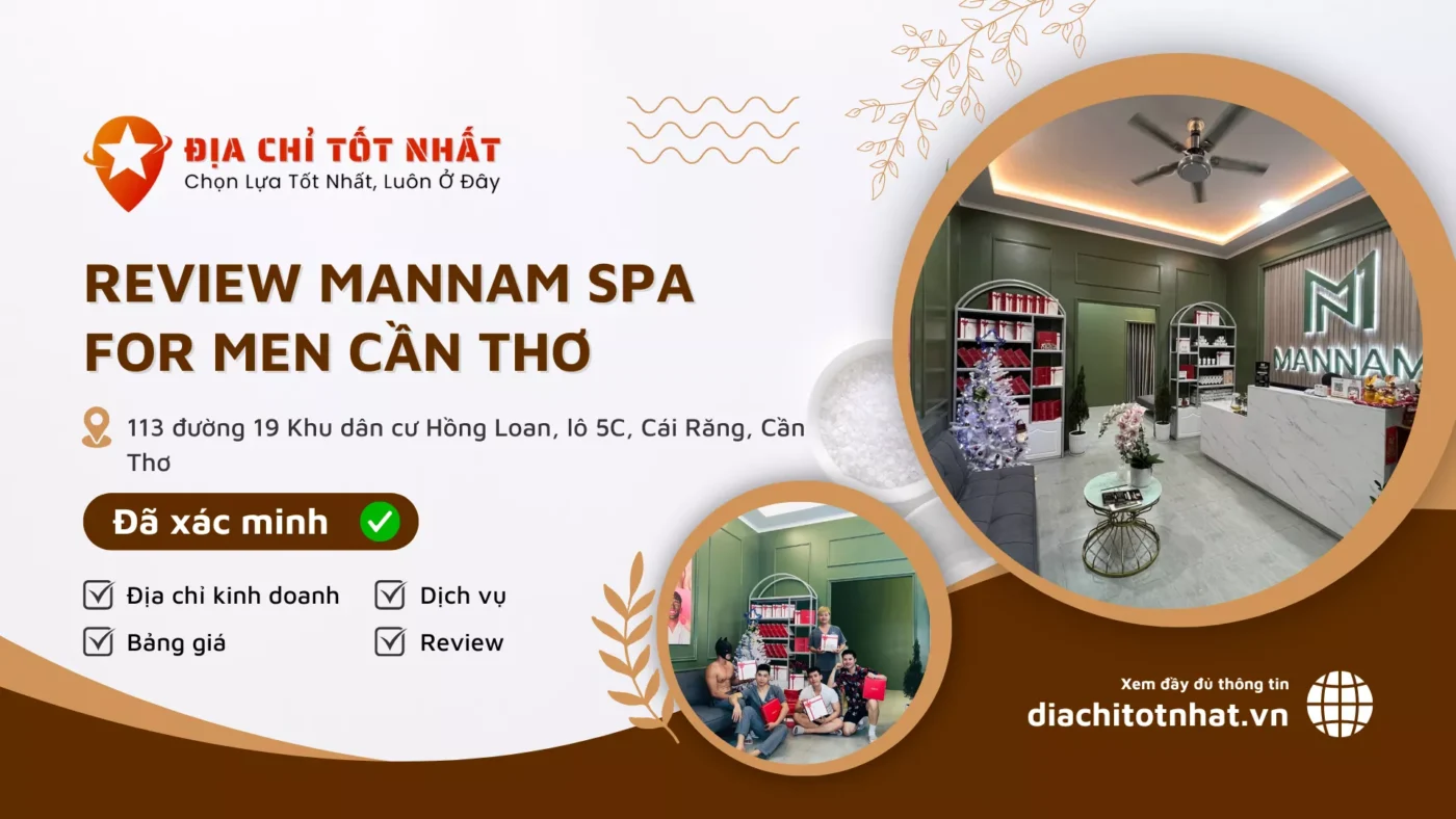 MANNAM Spa for men