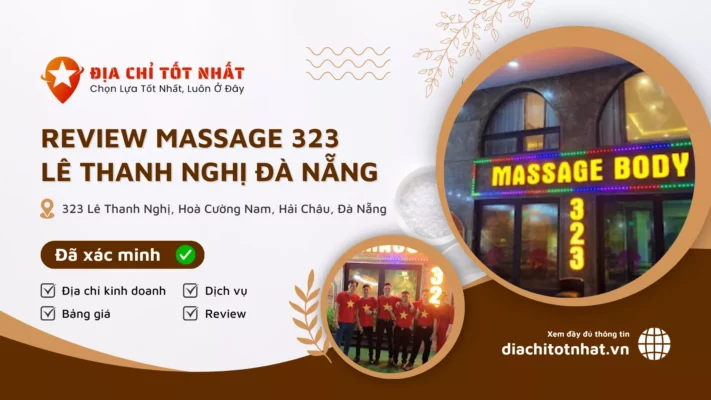 Massage 323 Lê Thanh Nghị đà NẴNG