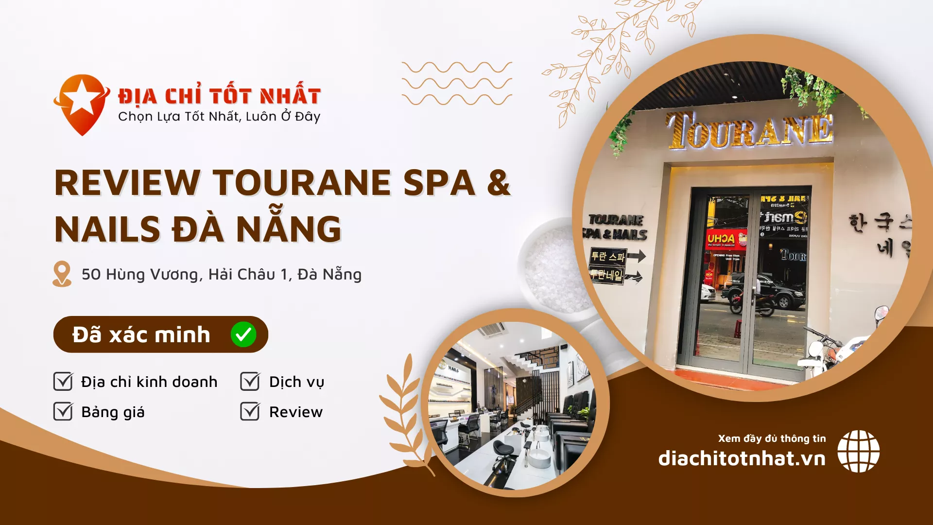 REVIEW Tourane Spa Nails Đà Nẵng
