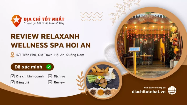 Relaxanh Wellness Spa Hoi An