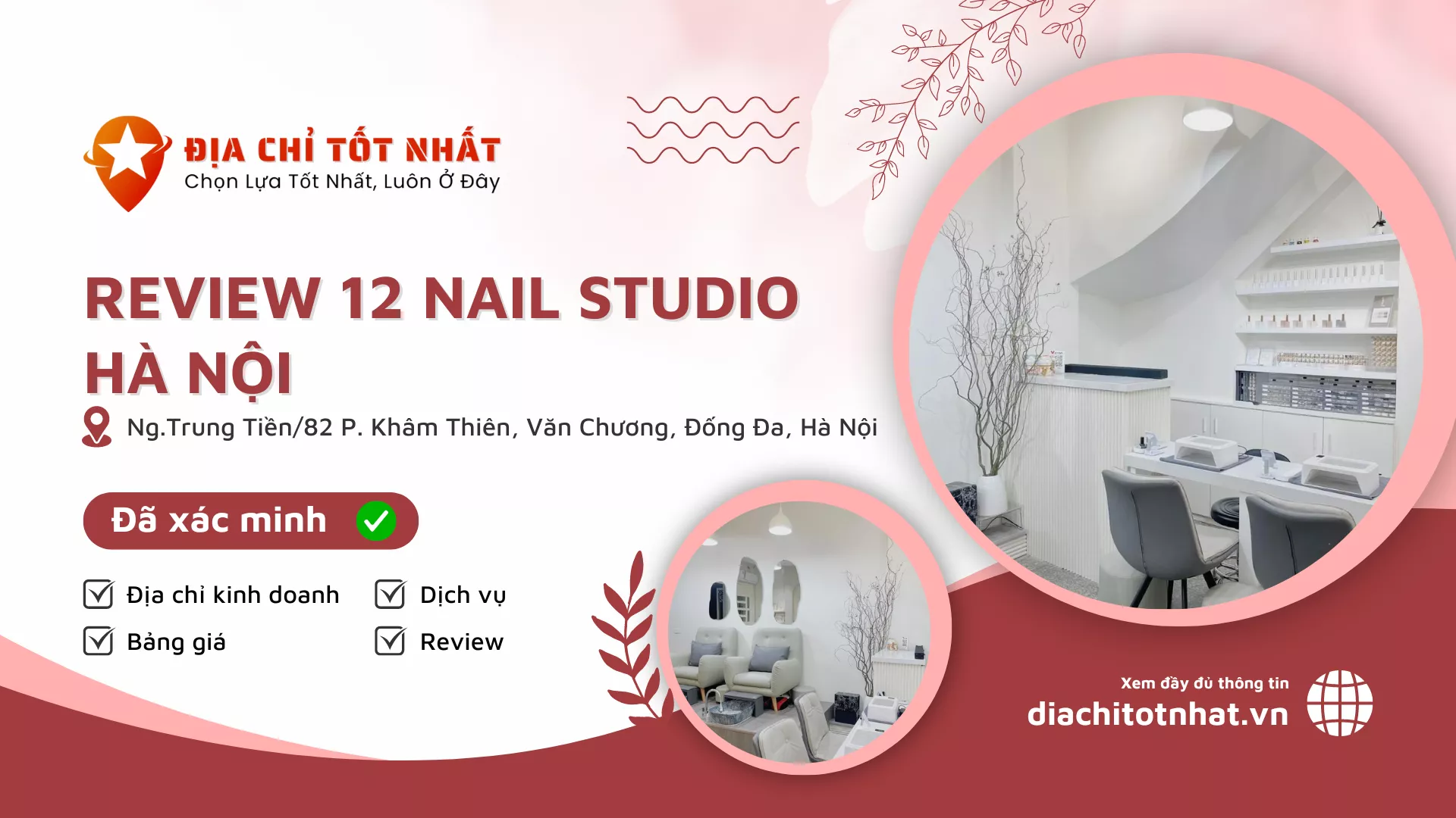 Review 12 Nail Studio Hà Nội