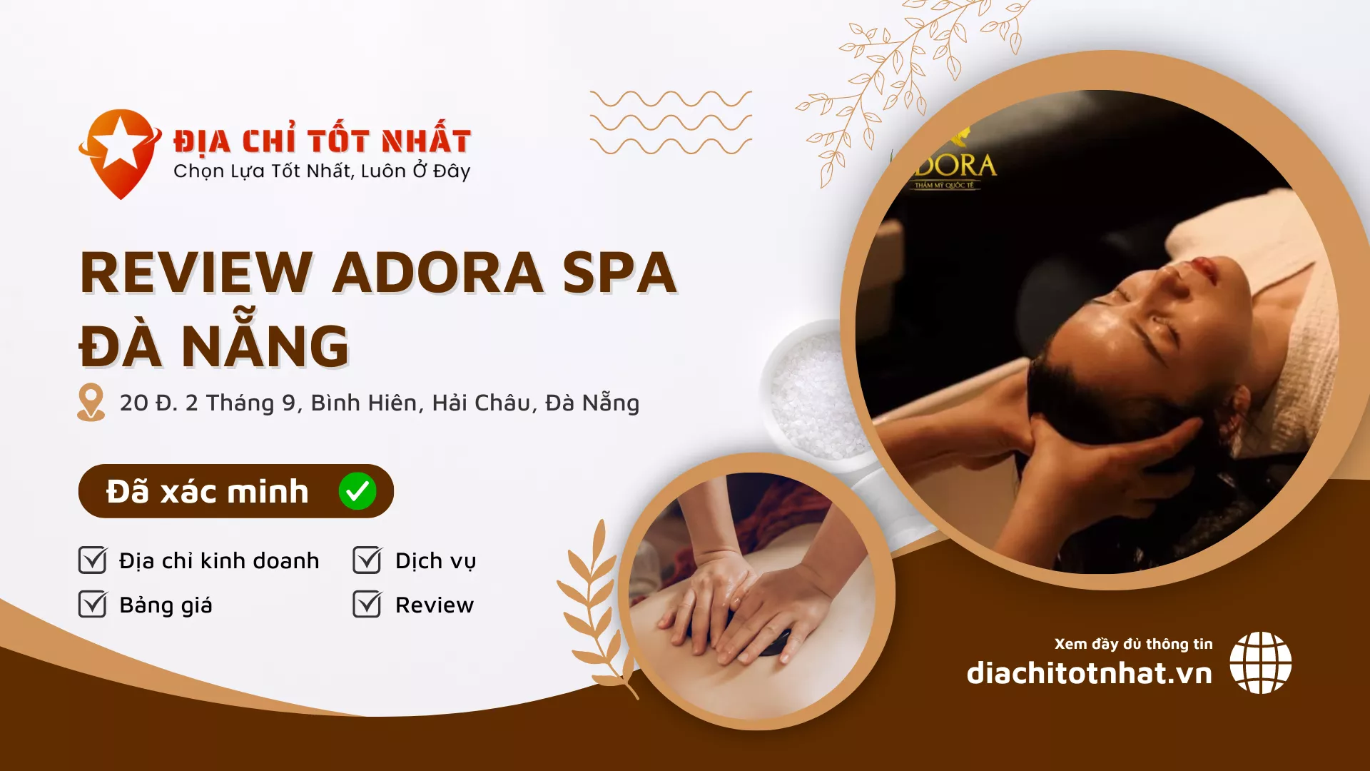Review Adora Spa Đà Nẵng