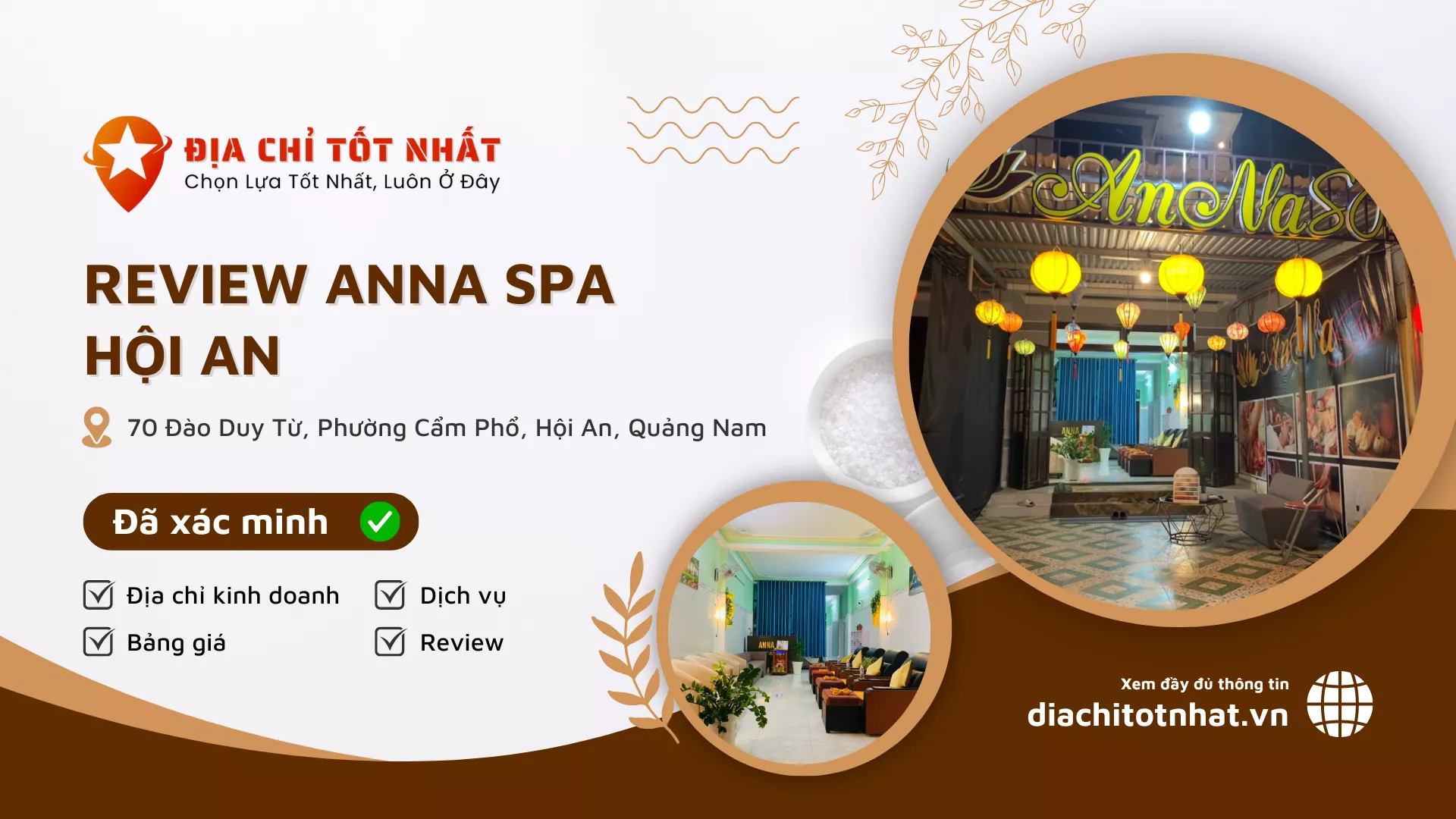 Review An bàng V Spa Hội An