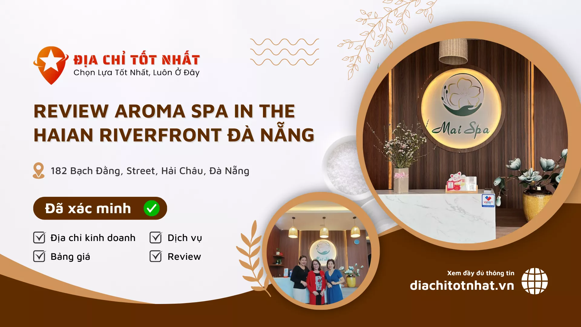 Review Aroma Spa in the Haian Riverfront Đà Nẵng