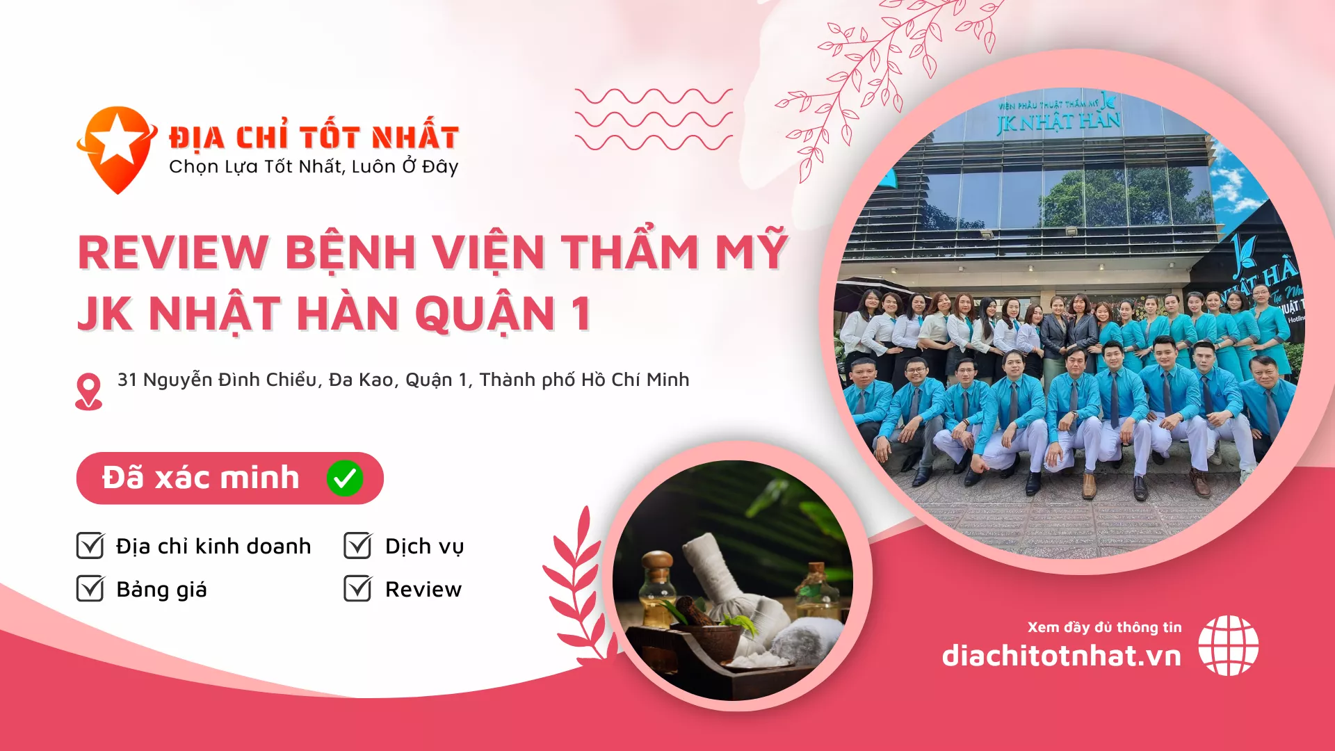 Review Bệnh Viện Thẩm Mỹ JK Nhật Hàn Quận 1