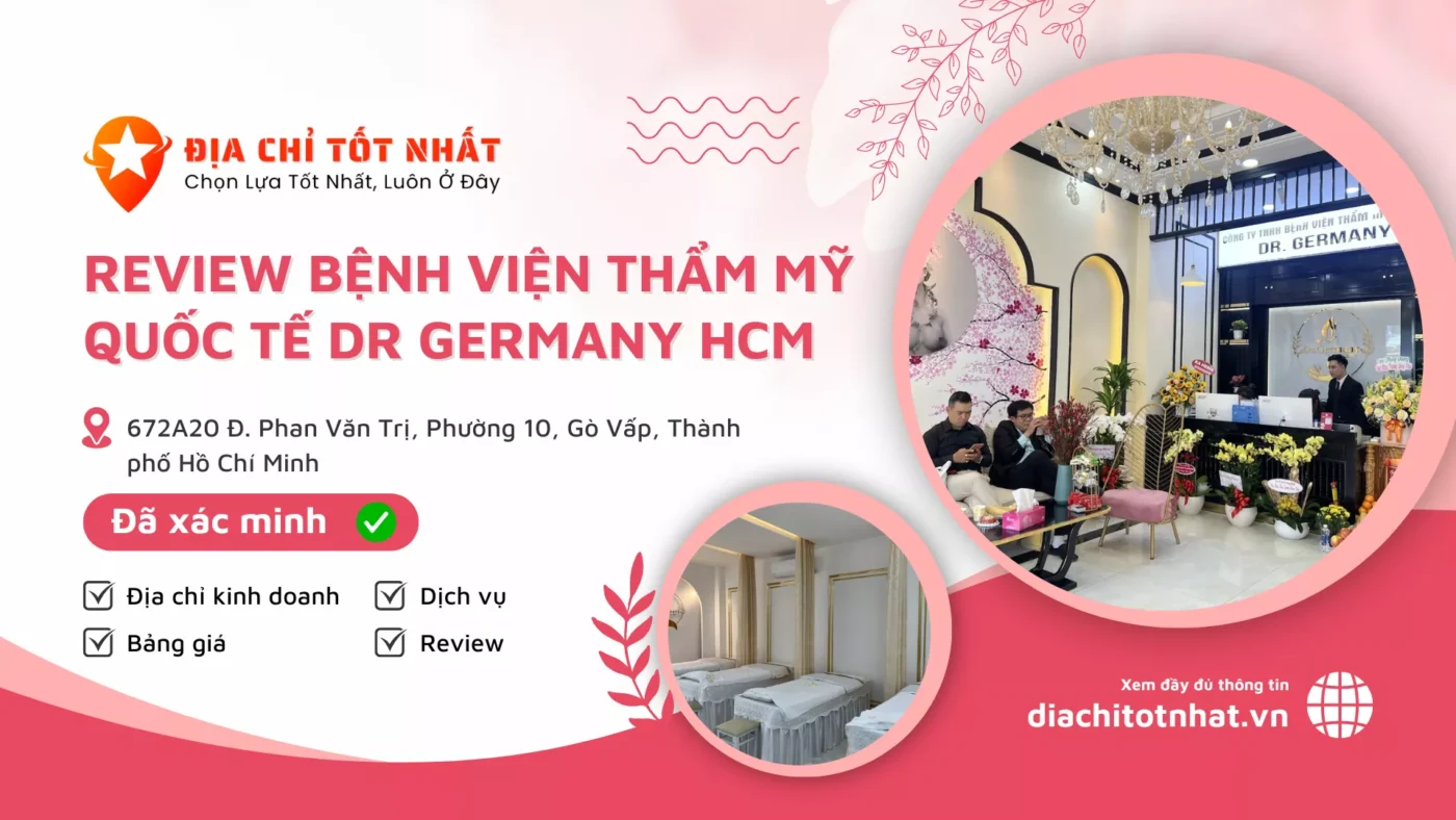 Review Bệnh viện Thẩm Mỹ Quốc Tế Dr Germany HCM