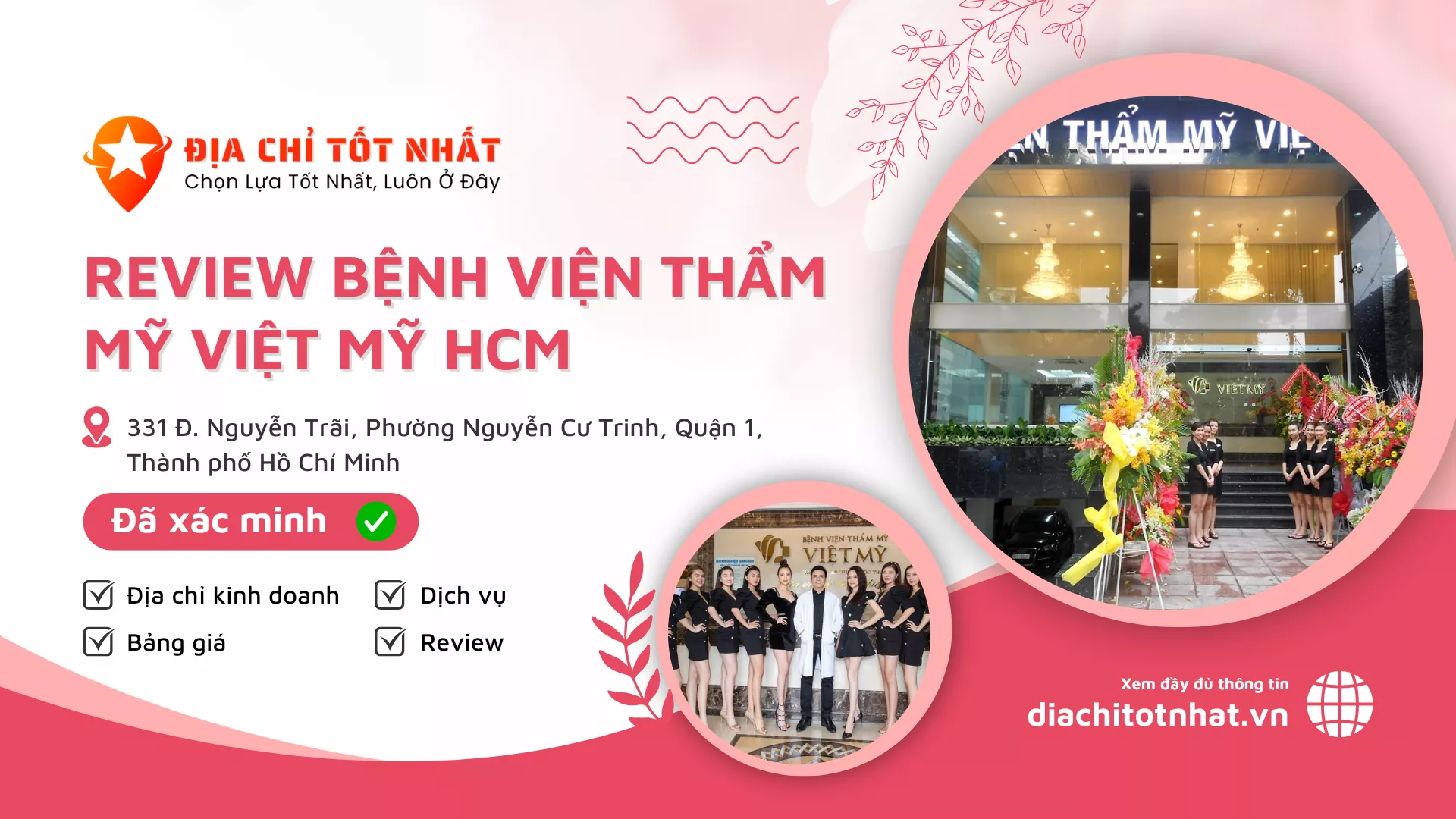 Review Bệnh viện Thẩm Mỹ Việt Mỹ HCM