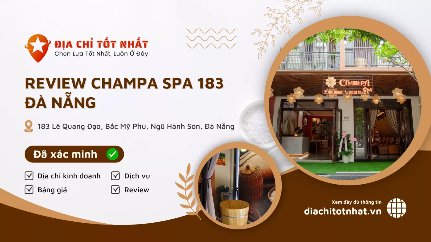 Review Champa Spa 183 Đà Nẵng