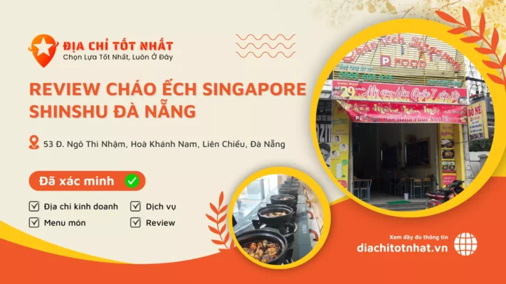 Review Cháo Ếch Singapore Shinshu Đà Nẵng