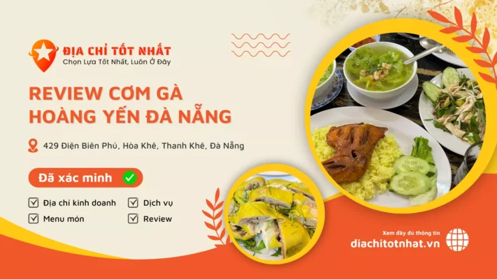 Review Cơm gà Hoàng Yến Đà Nẵng