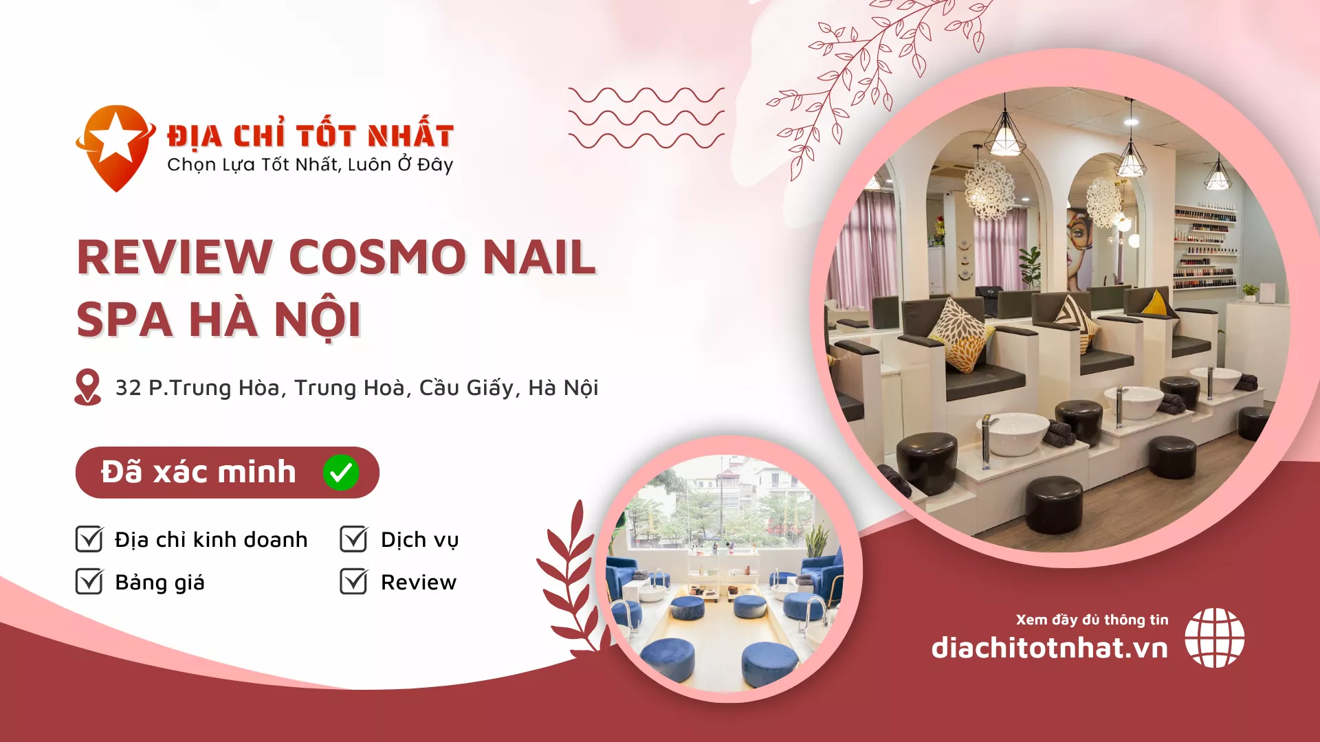 Review Cosmo Nail Spa Hà Nội