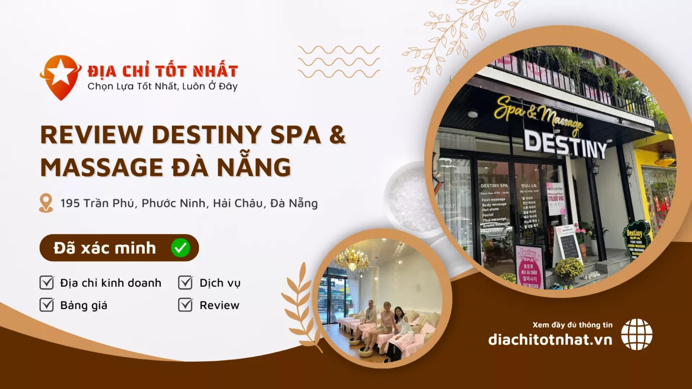 Review Destiny spa massage Đà Nẵng