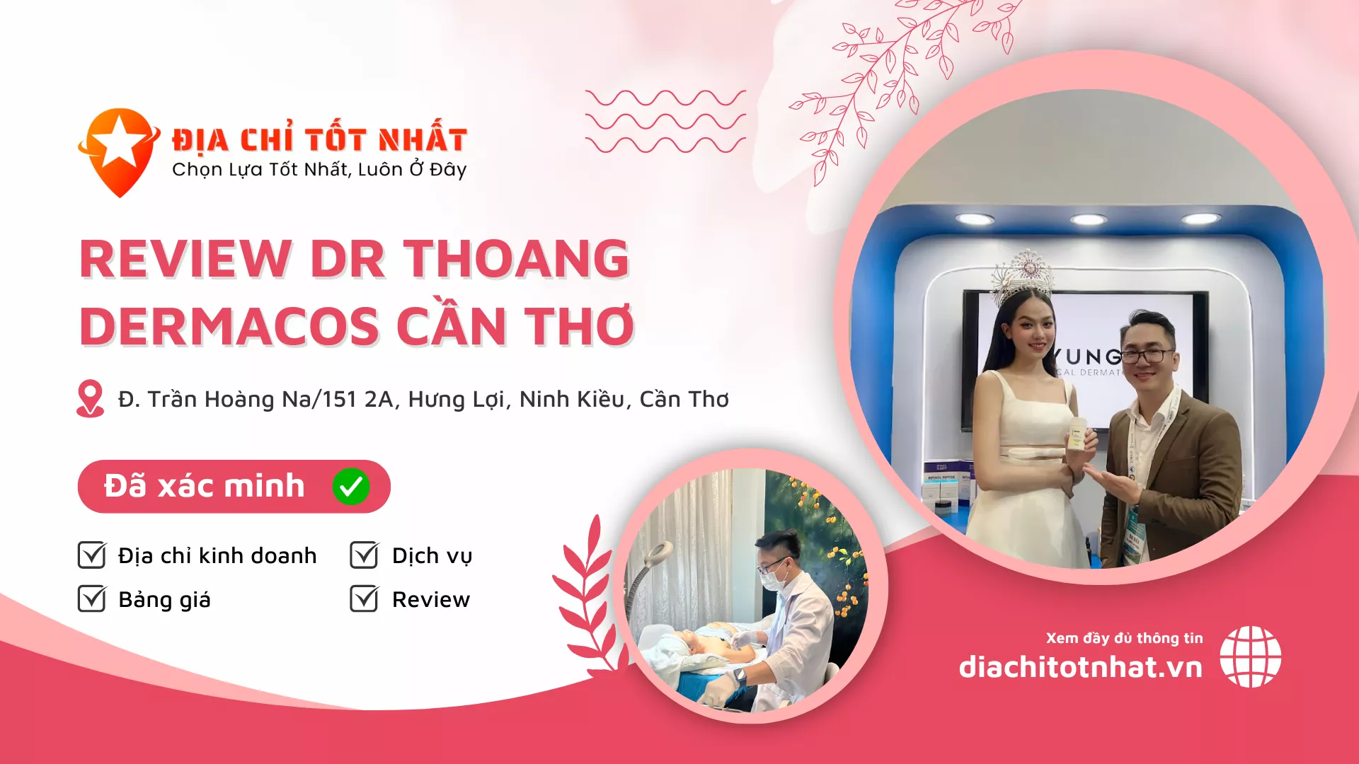 Review Dr Thoang Dermacos Cần Thơ