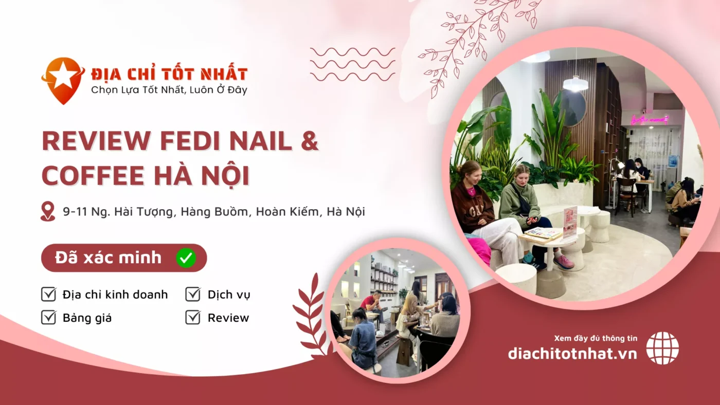Review Fedi Nail Coffee Hà Nội