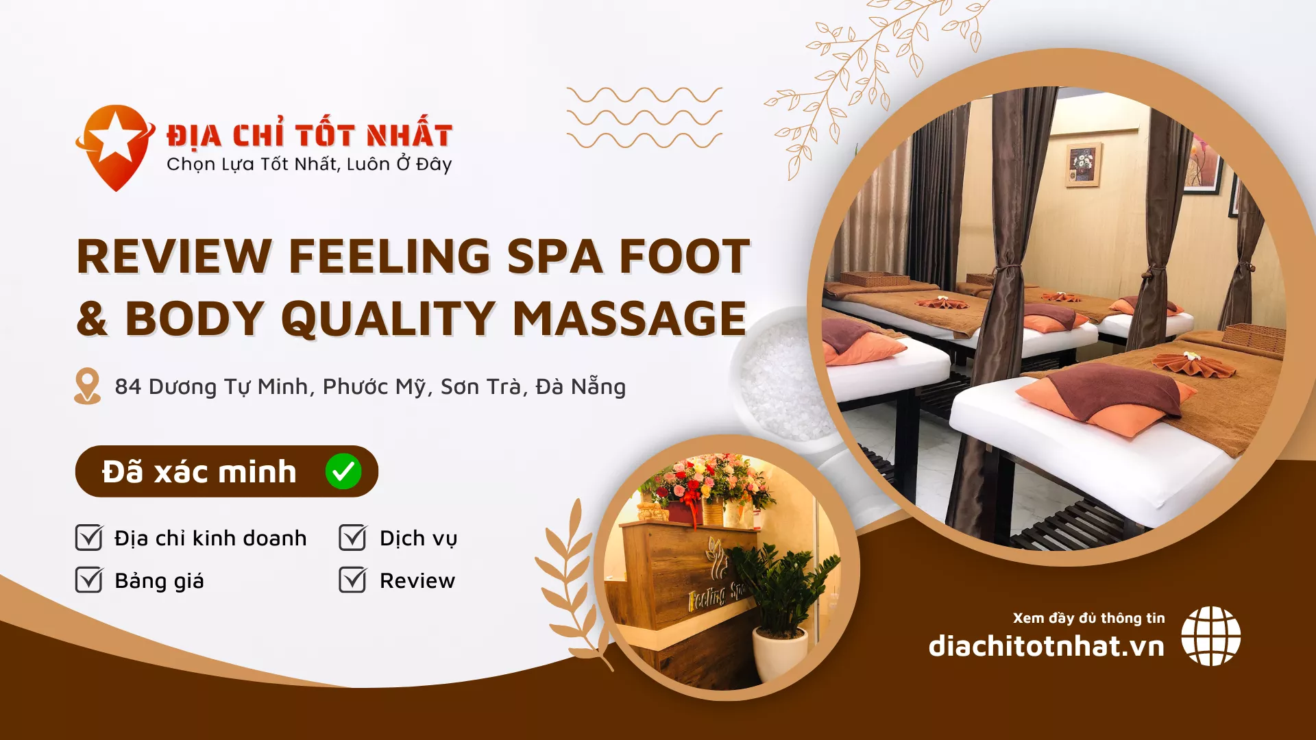 Review Feeling Spa Foot Body Quality Massage Đà Nẵng