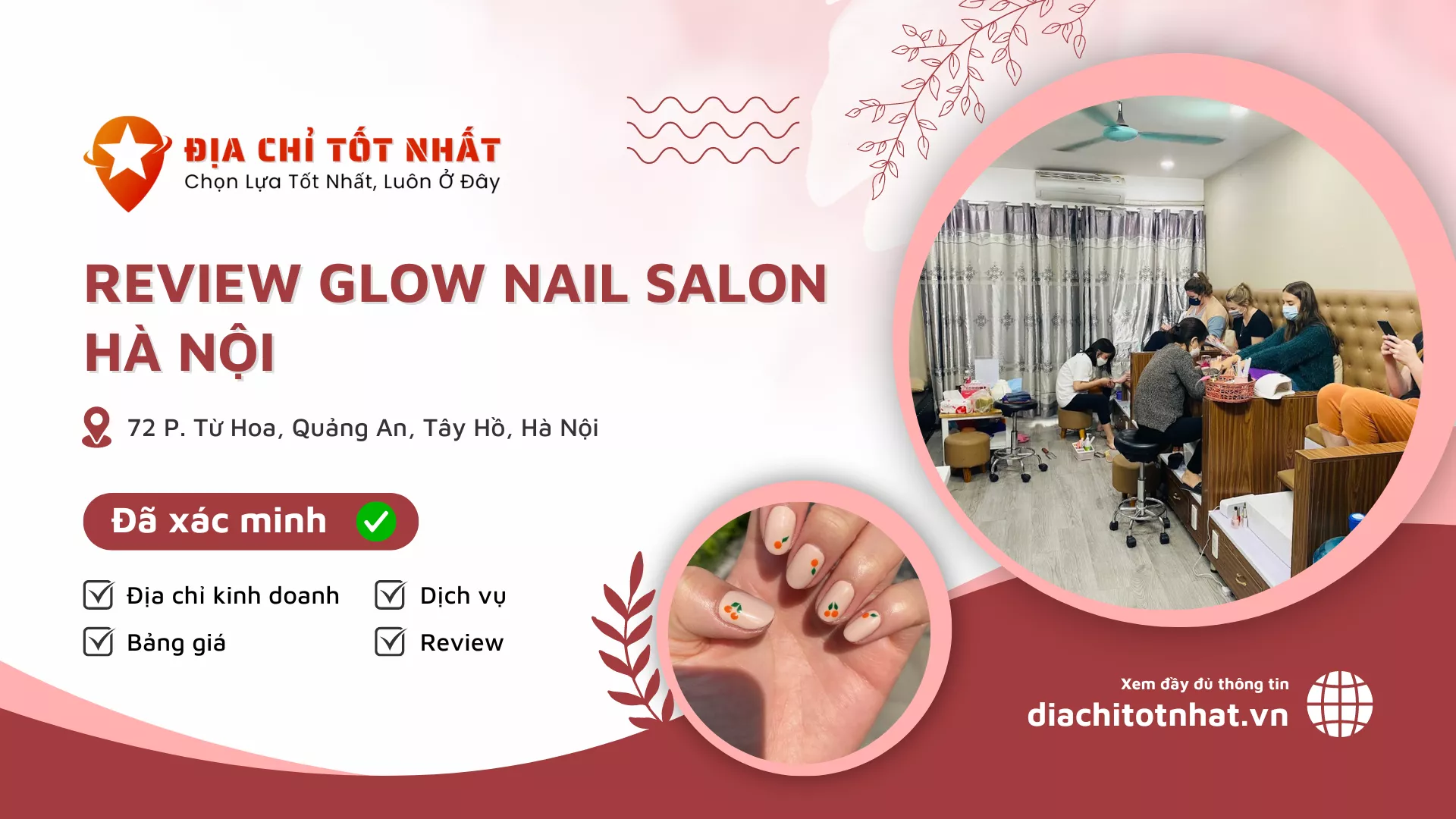 Review Glow Nail Salon Hà Nội