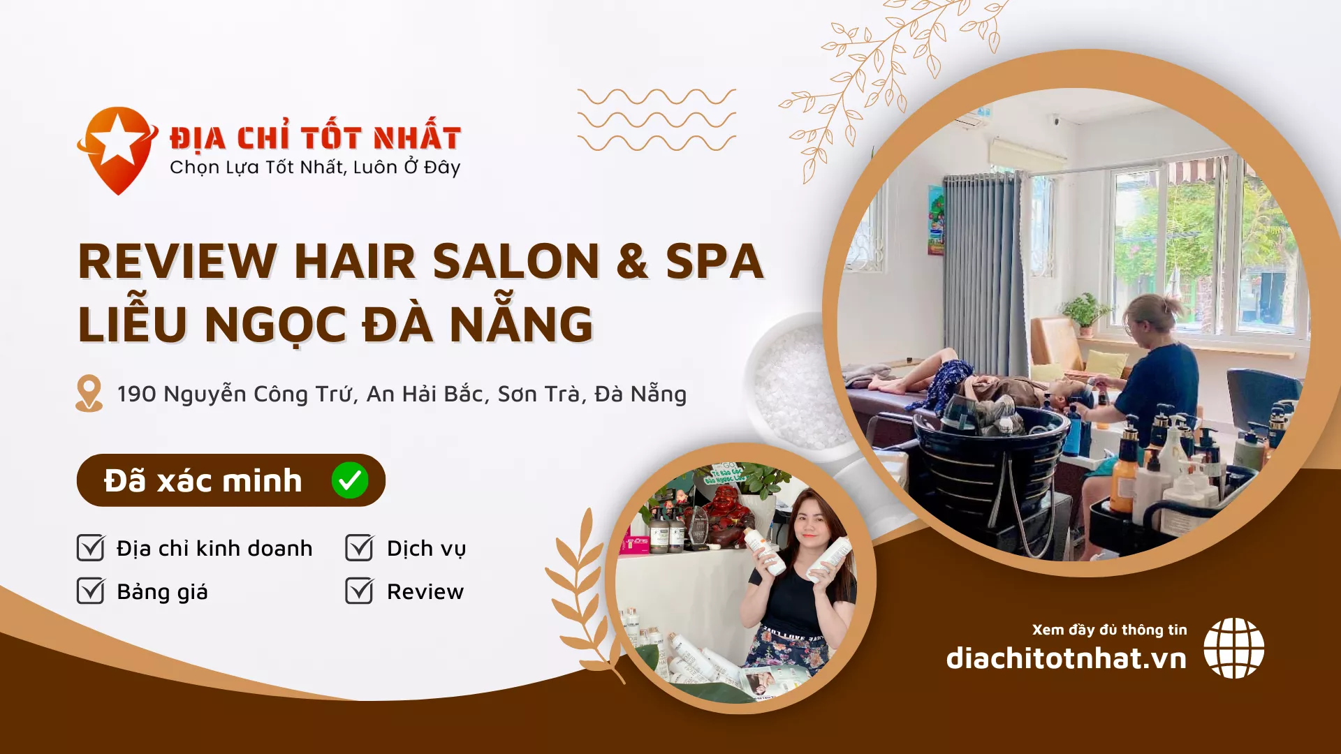 Review Hair Salon Spa Liễu Ngọc Đà Nẵng