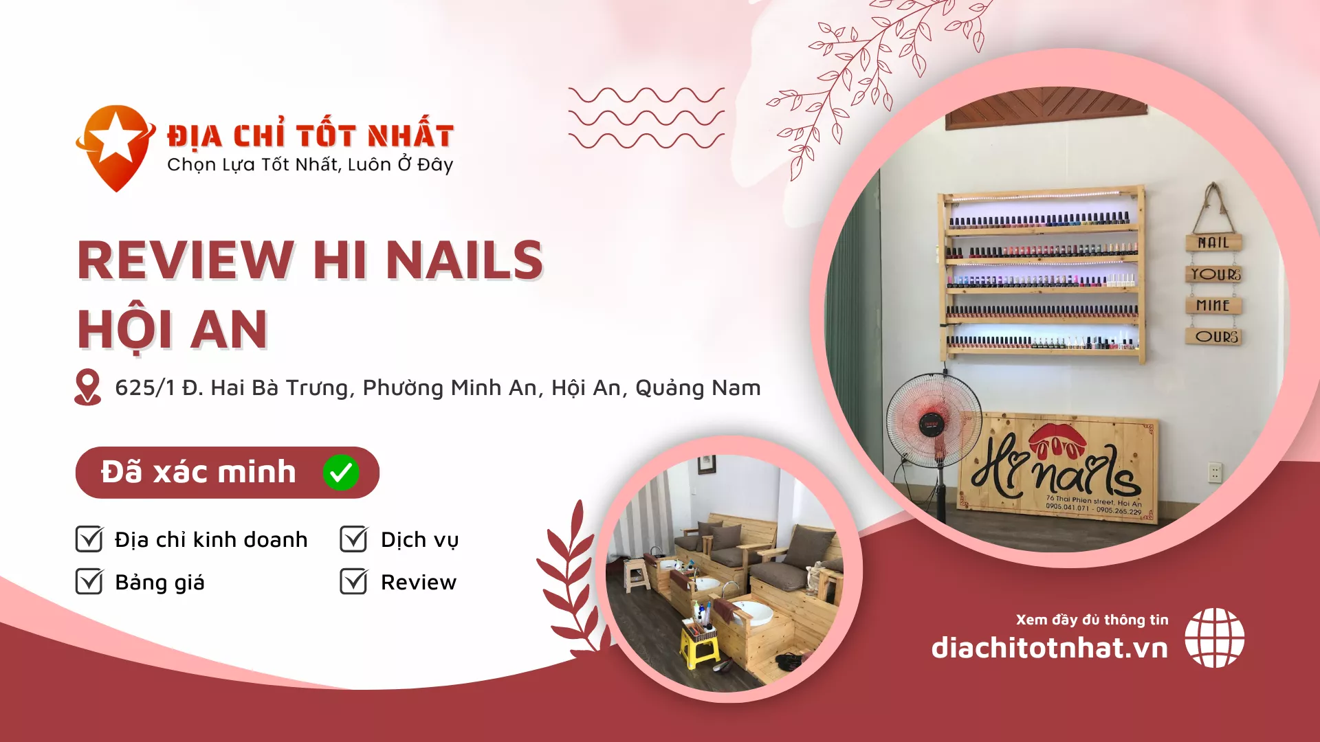 Review Hi Nails Hội An