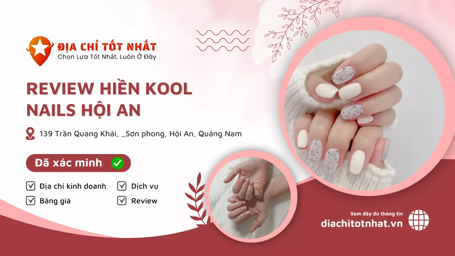 Review Hiền kool Nails Hội An