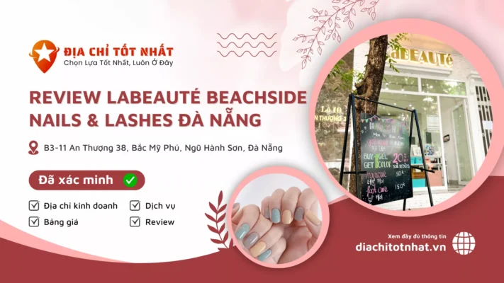 Review Labeauté Beachside Nails Lashes Đà Nẵng