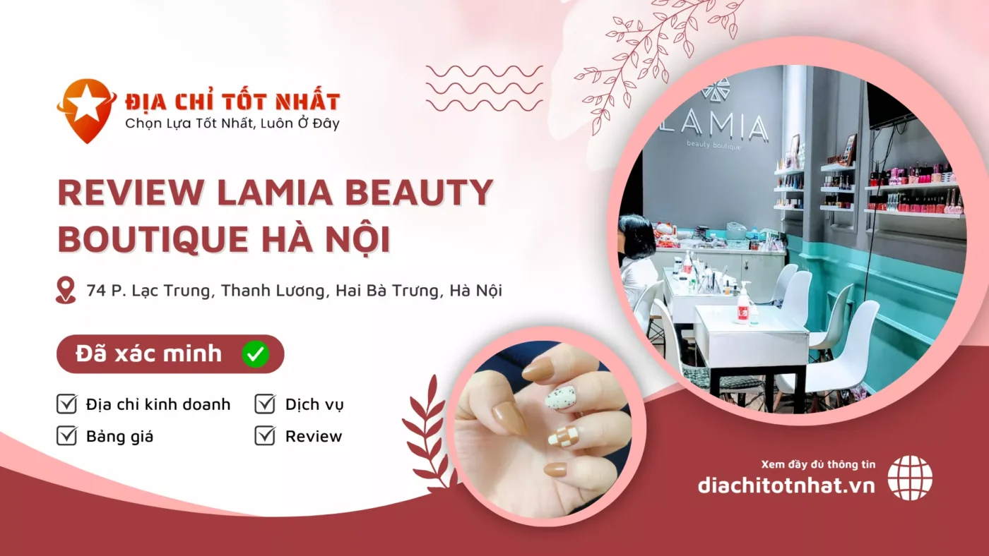 Review Lamia beauty boutique Hà Nội