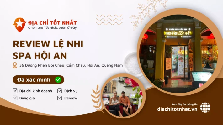 Review Lệ Nhi Spa Hội An
