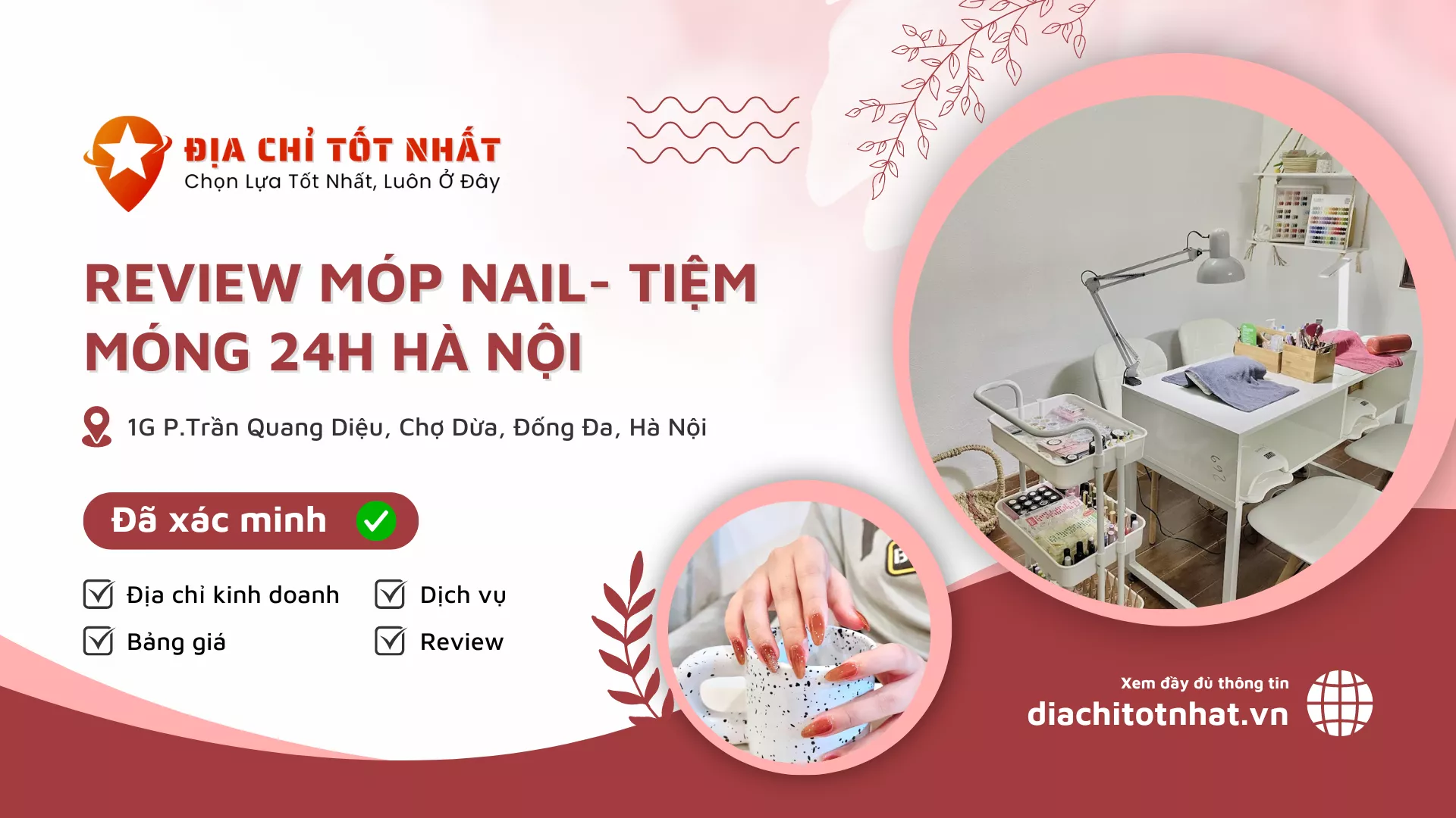 Review MÓP Nail Tiệm Móng 24h Hà Nội