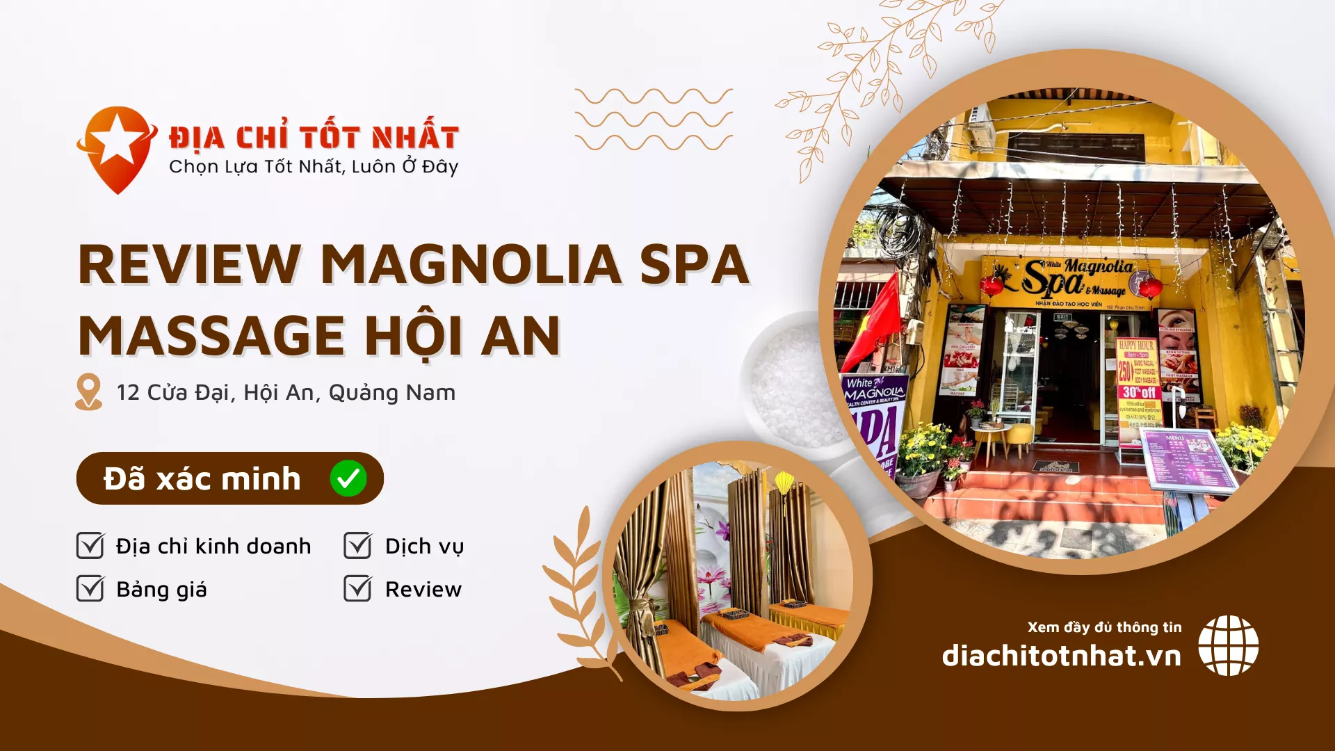 Review Magnolia Spa Massage Hội An