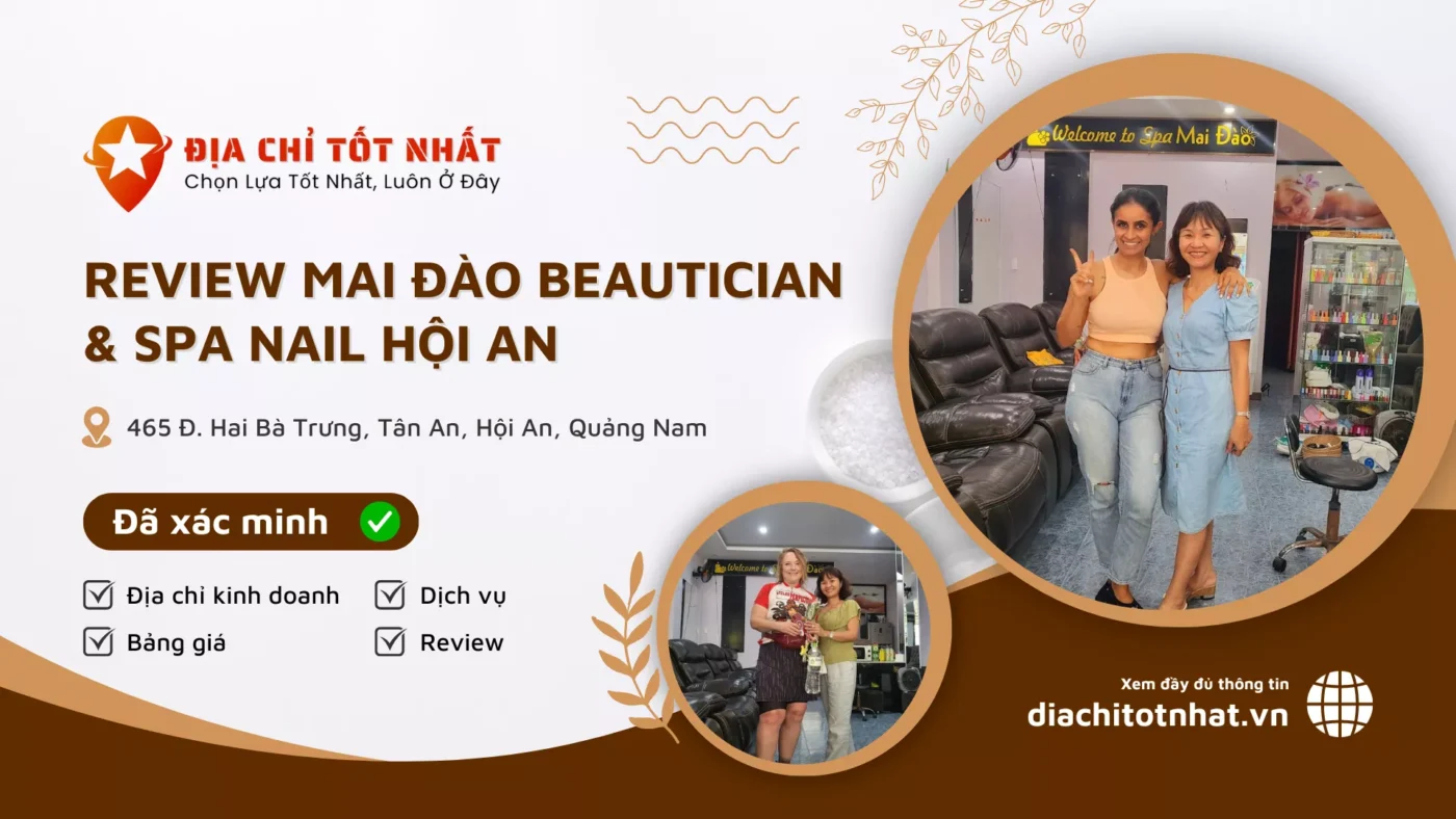 Review Mai Đào Beautician Spa Nail Hội An
